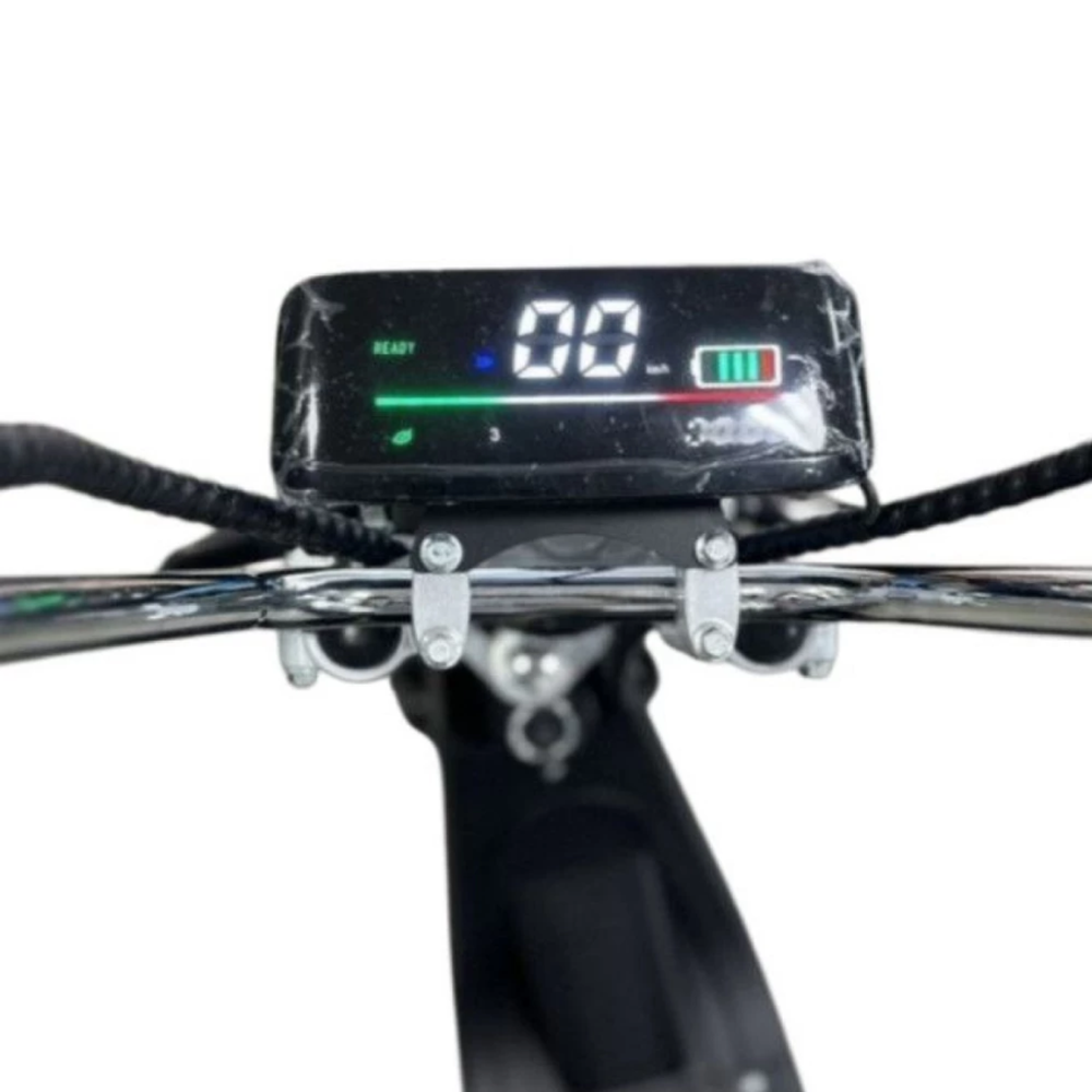 Электроскутер Citycoco GT E30 черный глянец