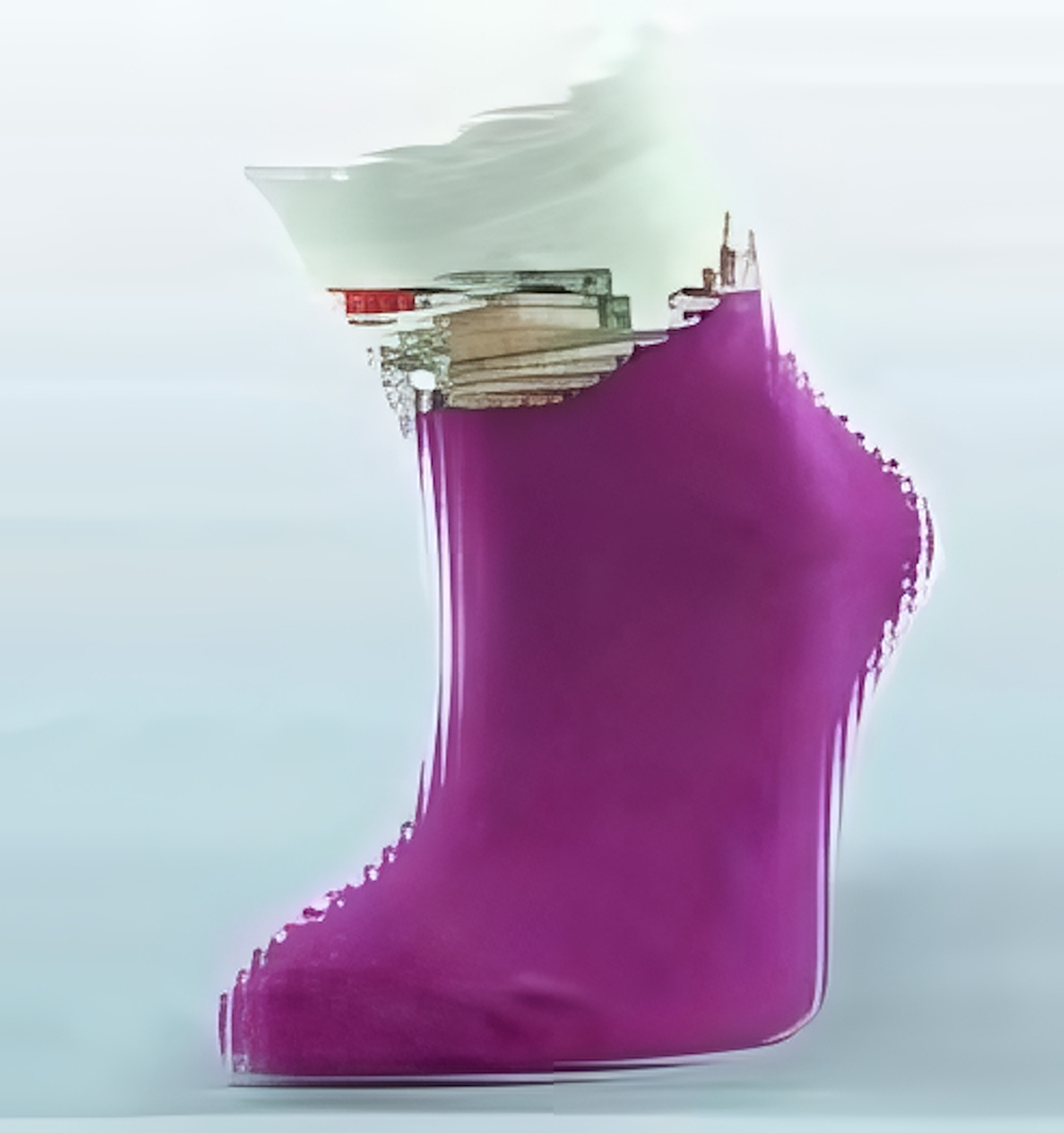 Носки для девочек С121 18р. сиреневый, 1 шт.