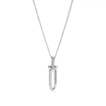 Подвеска из серебра, Tiffany💠 Elongated link, В наличии