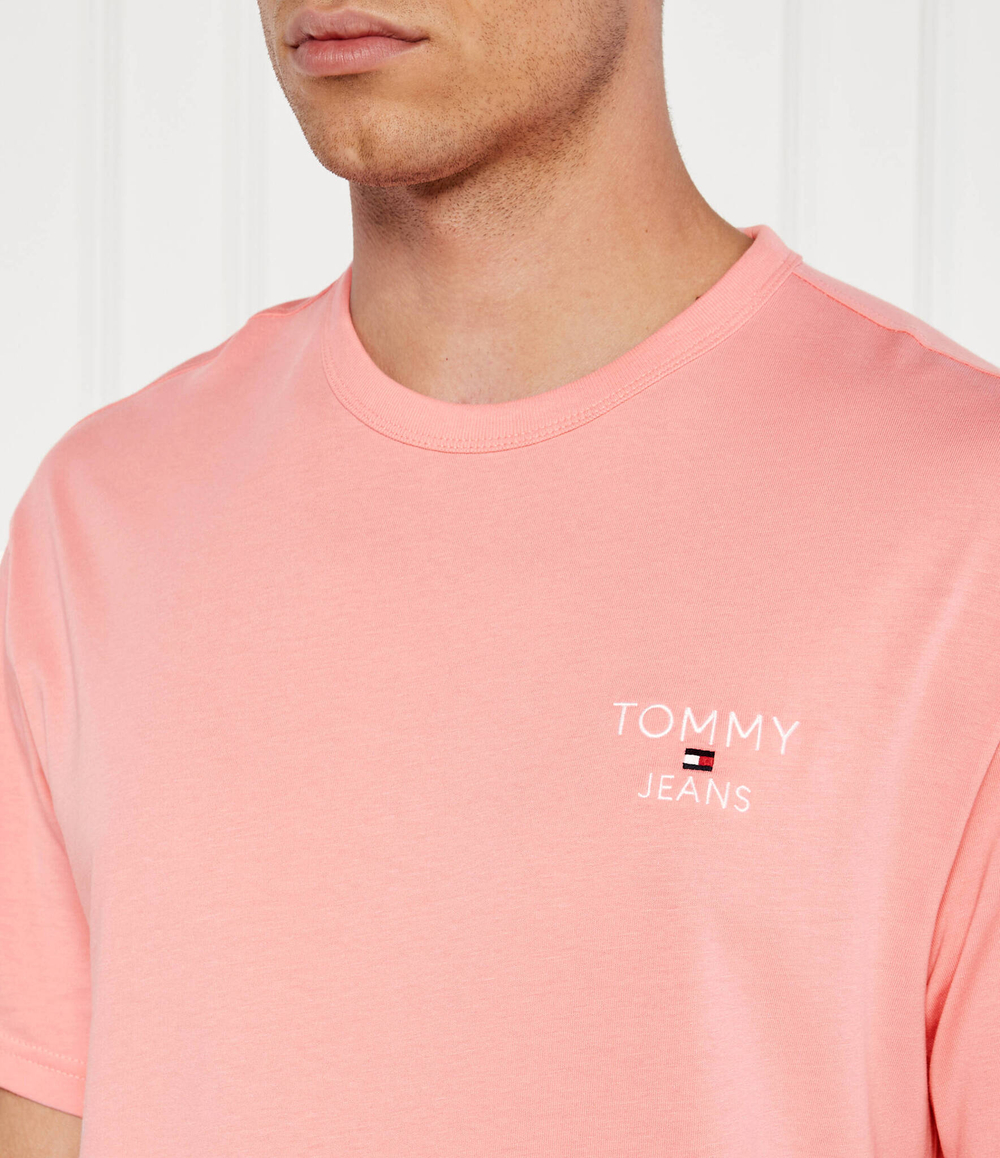 Футболка Tommy Jeans - розовый(DM0DM18872)