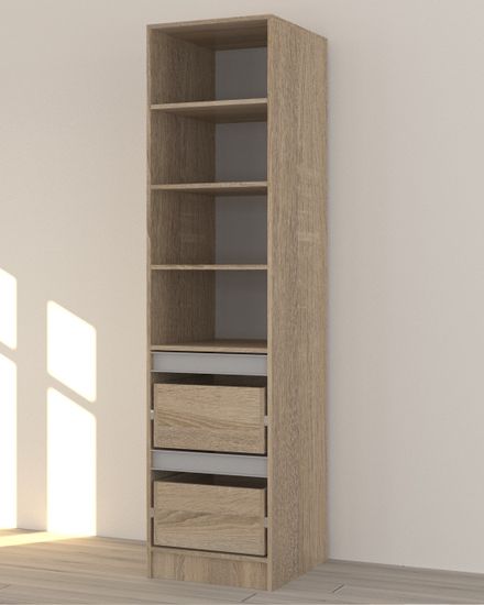 Шкаф-пенал ДЕСТИНИ-8 левый