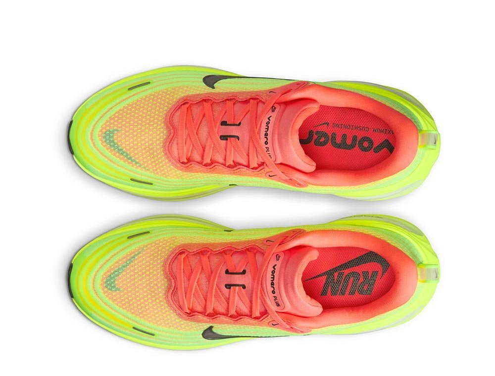 Кроссовки для бега мужские Nike Vomero Plus M Лимонно-Коралловые