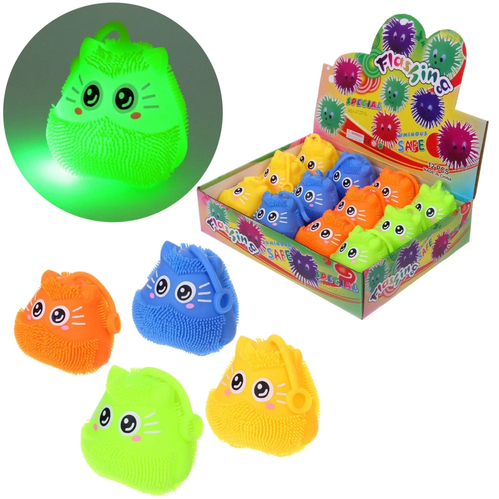 Игрушка «Совушка», 8 см, с подсветкой, микс