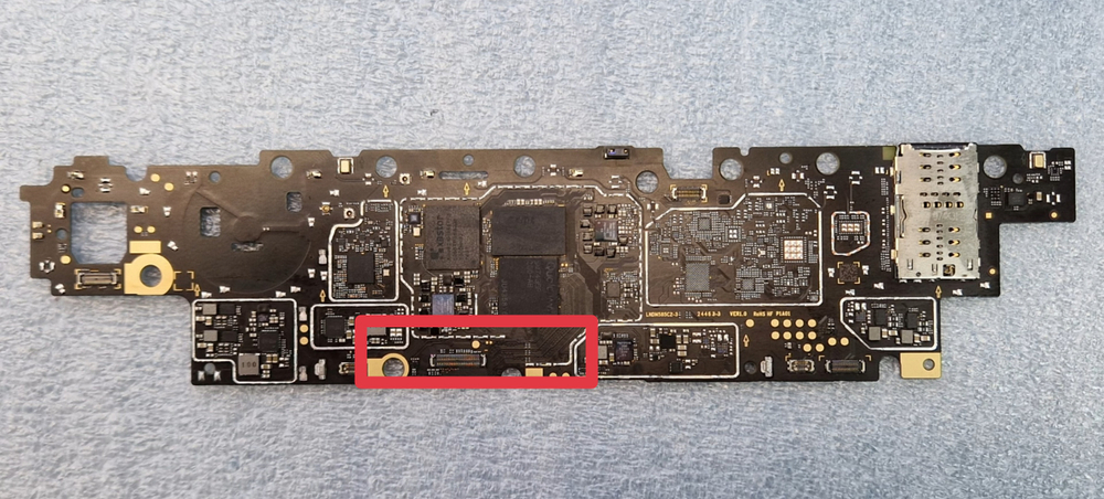 Xiaomi Redmi Pad 2 11.0” (25040RP0AG) - FPC коннектор дисплея (на плату)