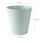 Ведро для мусора Hestra, 6,8 л, голубой, полипропилен