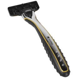 Бритвенная система Kodak Ultra Premium Razor 3 Starter мужская серебро/черный 3 лезвия 1 сменная кассета
