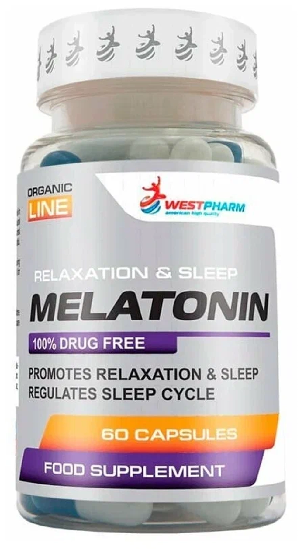 WestPharm Melatonin 5 mg 60 капсул