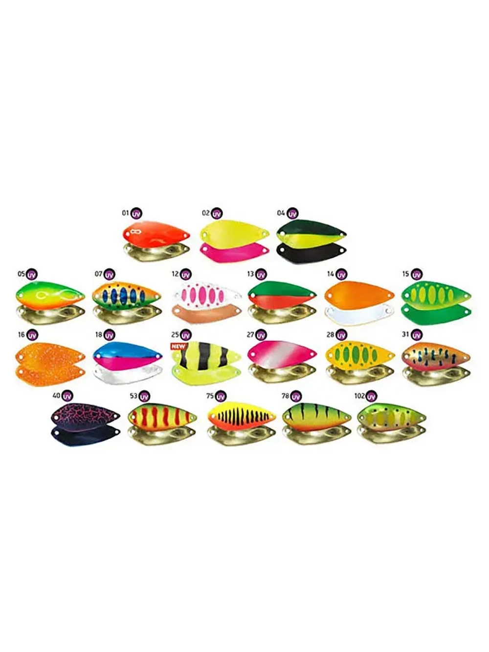 Блесна для рыбалки Emba, 33мм., 4,2 г., 75 1 шт