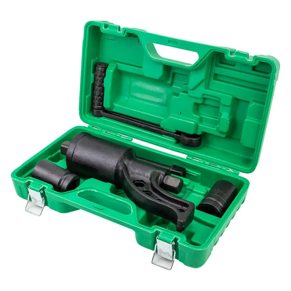 Набор инструмента: гайковерт ручной с редуктором в комплекте с головками RockForce RF-3411384