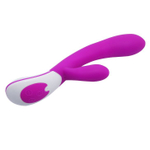 Вибромассажёр Pretty Love Colby со стимулятором клитора, 21,5 см