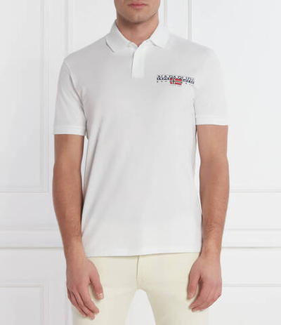 Поло E-AYLMER Napapijri - белый(NP0A4HTN)