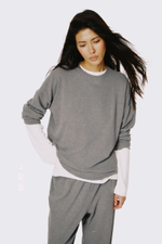 LONG GREY PLUSH