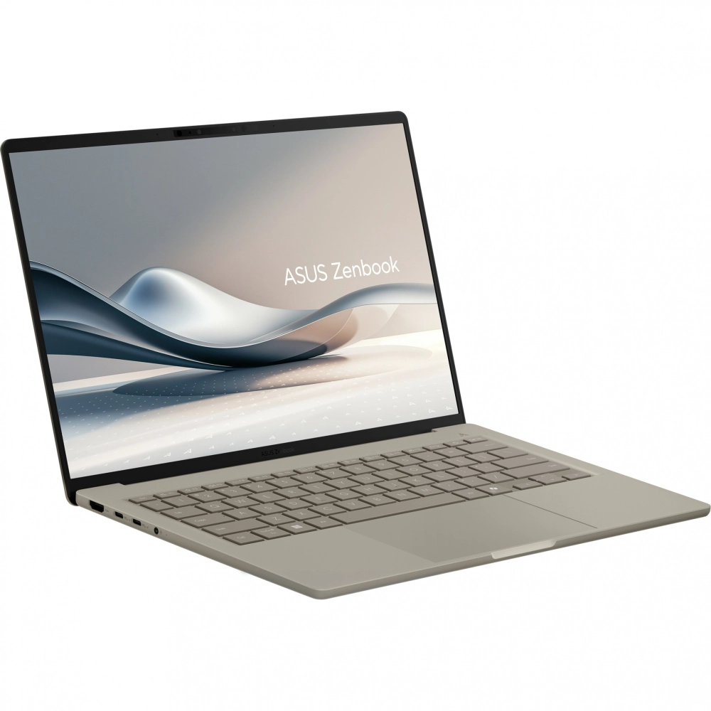 Ноутбук Asus Zenbook 14 UX3407QA-QD197W Snapdragon X X1-26-100 16Gb SSD512Gb Qualcomm Adreno 14" OLED WUXGA Win11Home beige (90NB1501-M00850)