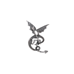 "Кейп" брошь из коллекции "Dragon"