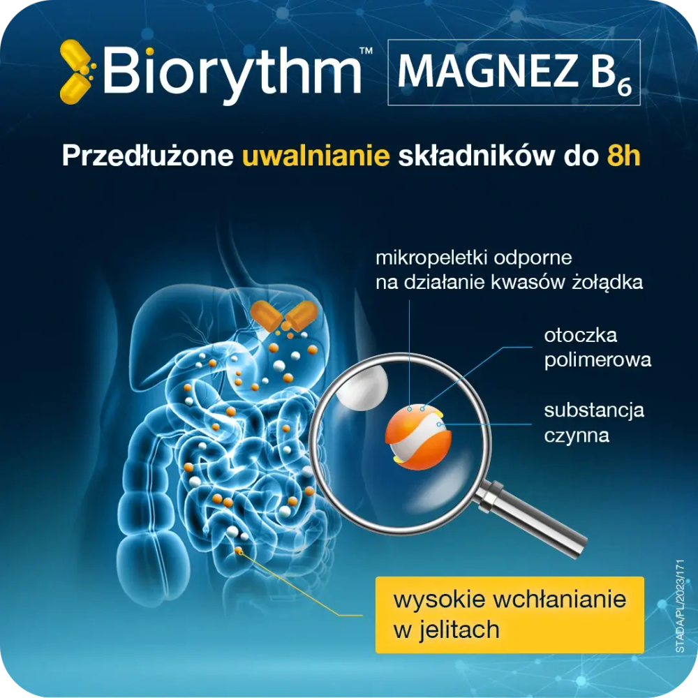 BIOrythm Magnesium B6 - 30 капсул
