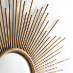 Зеркало в раме "Брук" Золото