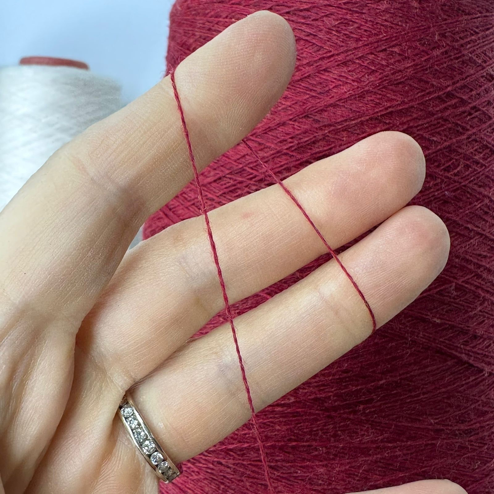 CASHWOOL - Zegna Baruffa Lane Borgosesia; 100% меринос; 1500м/100г; col. 441657, цвет: малиновый меланж