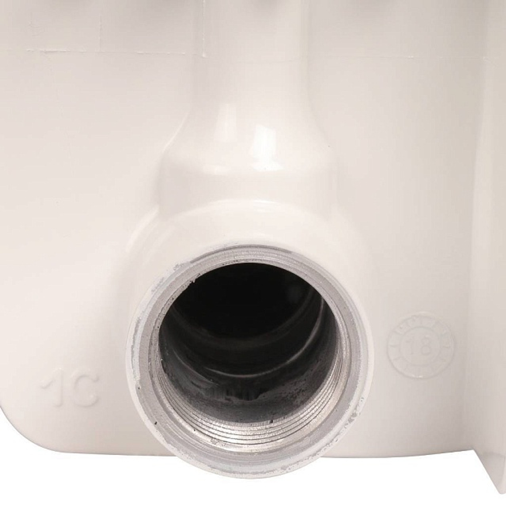 Радиатор биметаллический STOUT Space 500 - 7 секций (подключение боковое, цвет белый)