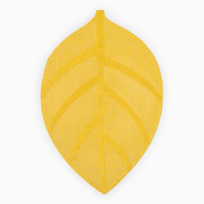 Салфетка сервировочная Листочки, 30*45 см (жёлтый)