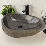 Раковина из речного камня RS-65045 62*43*15 0863