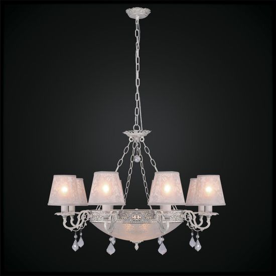 CL424181 Бельведер Бел.+Золото Св-к Люстра