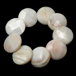 Браслет "Амели" перламутр белый асс.