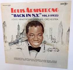 Louis Armstrong Back In N.Y. Vol.1 1935 (Germany 1969)