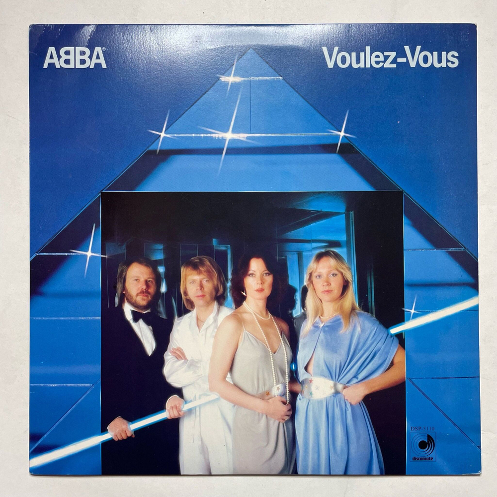 Винтажная виниловая пластинка LP ABBA Voulez Vous (Japan 1979) (No Obi) Kisses Of Fire