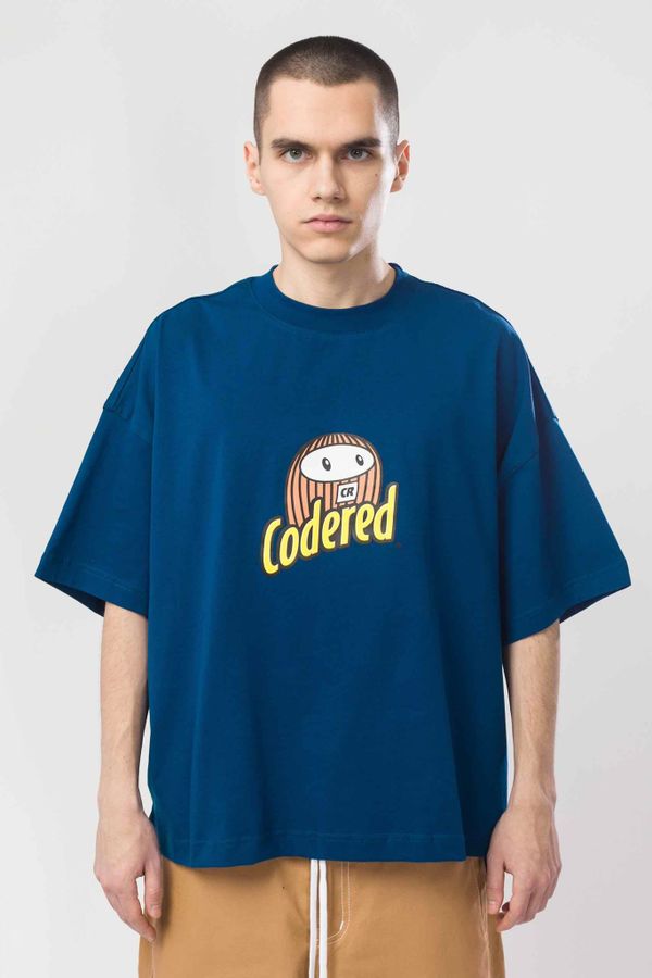 Футболка Wide T CRingles синяя темная - фото 1