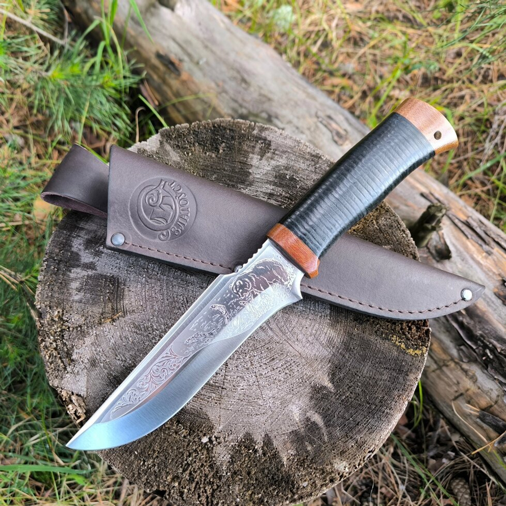 Нож НС-24 Стиль-М, гравировка (Златоуст)