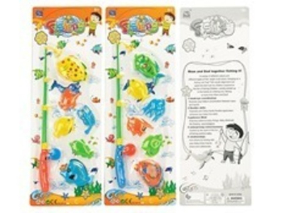 Набор для рыбалки «Ловим вместе!», 7 предметов, 53*18,8*4 см