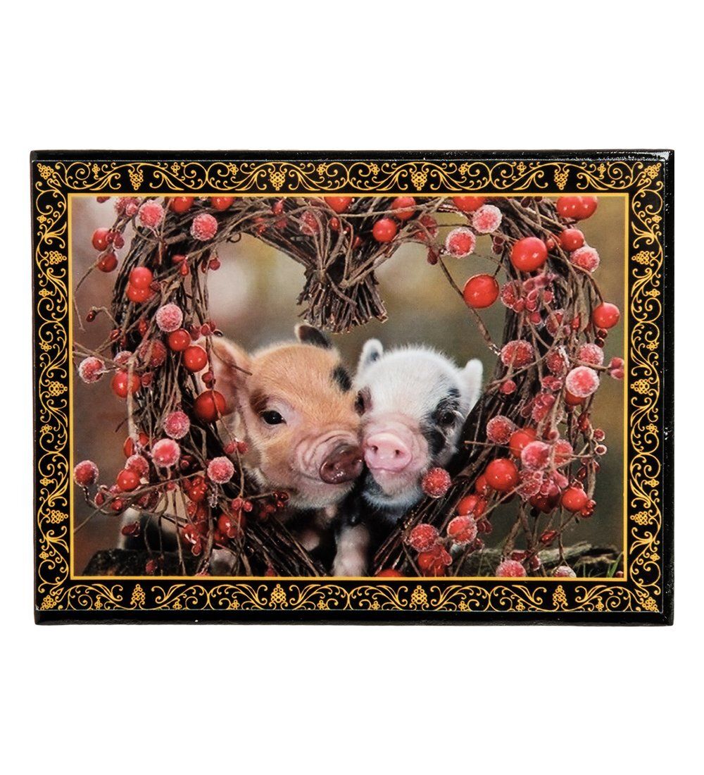 ШК-11/13-A Шкатулка в технике декупаж (8х10х4)