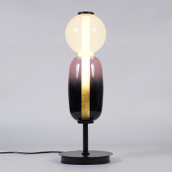 Настольная лампа Cloyd SUPERNOVA-A T1 / выс. 56 см - 2 яруса - черный (арт.30138)