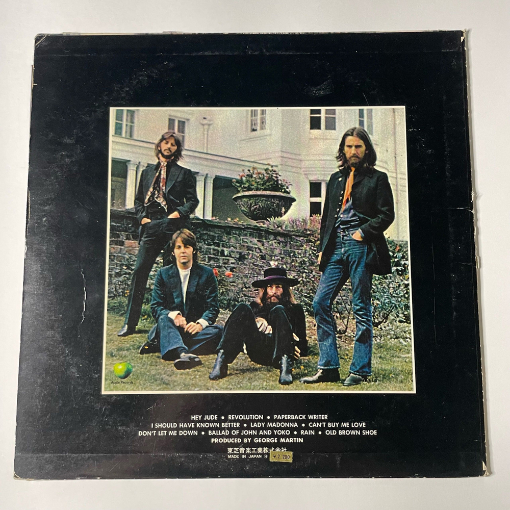 Винтажная виниловая пластинка LP The Beatles Hey Jude (Japan 1974) (No Obi) Lady Madonna
