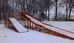 Зимняя горка САВУШКА ЗИМА-9 для базы отдыха, санаториев и парков