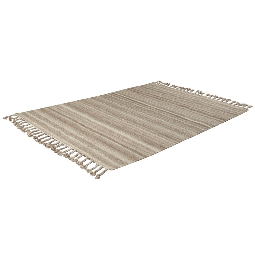 Ковер из шерсти и хлопка с кисточками из коллекции ethnic, 160х230 см