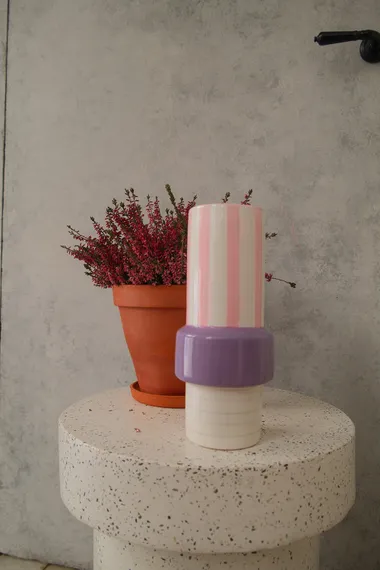 Ваза stripes parade из коллекции easter essential