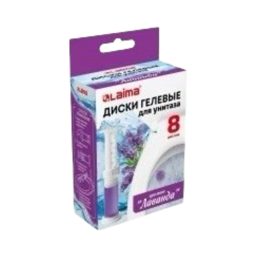Диски гелевые освежитель и очеститель "Лаима"