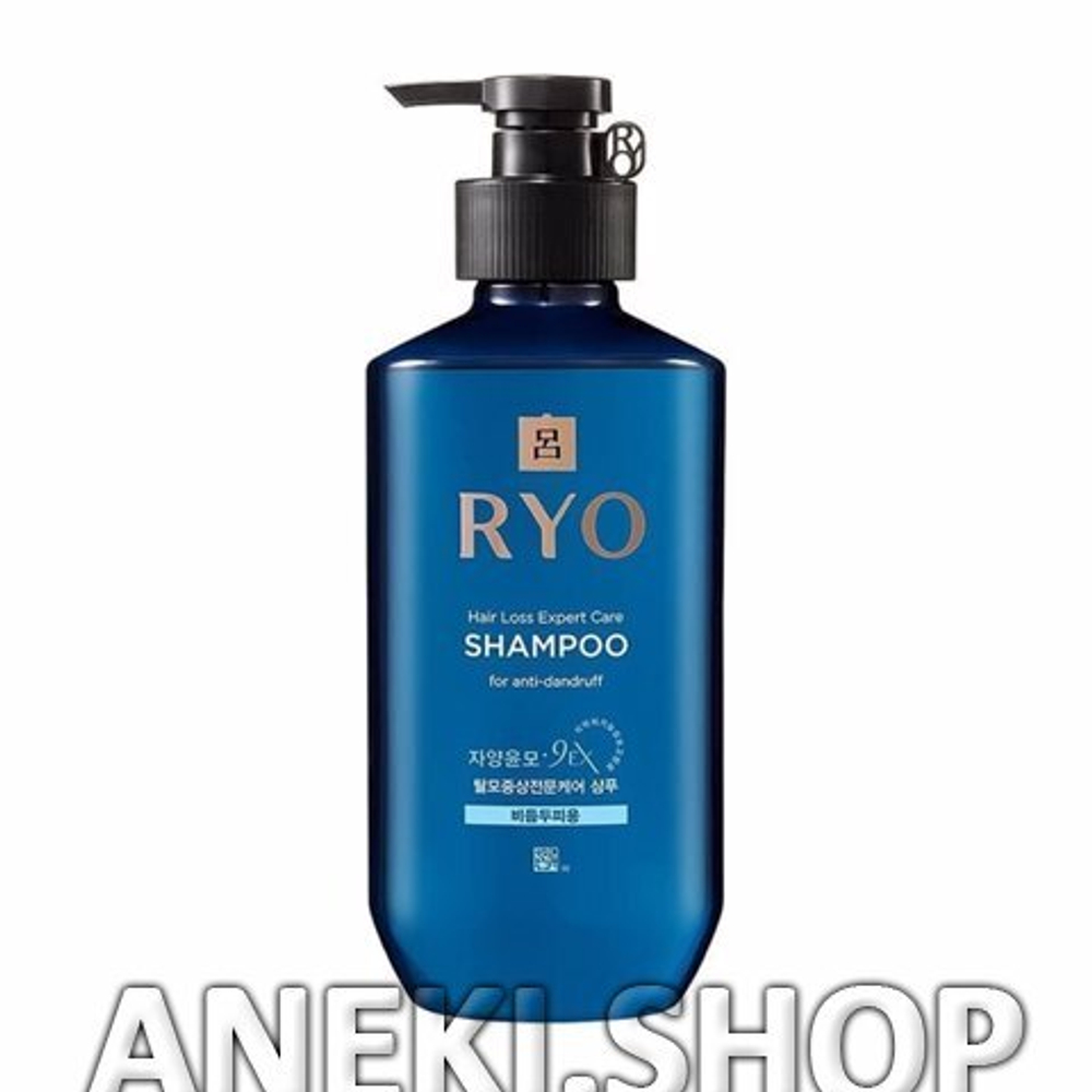 Шампунь против перхоти и выпадения волос 400 мл Hair Loss Expert Care Shampoo For Anti-Dandruff Ryo