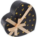 Коробка подарочная «Лучший подарок» 19*17*7.5 см, Черный