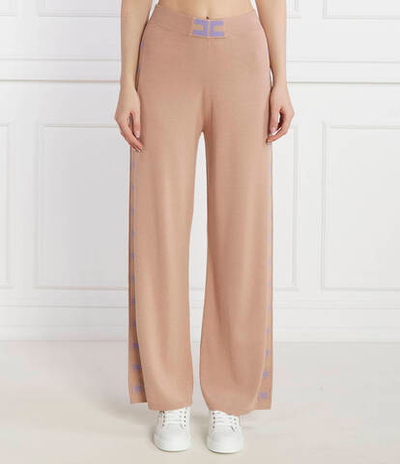 Трикотажные штаны Elisabetta Franchi - бежевый(KP55S41E2)