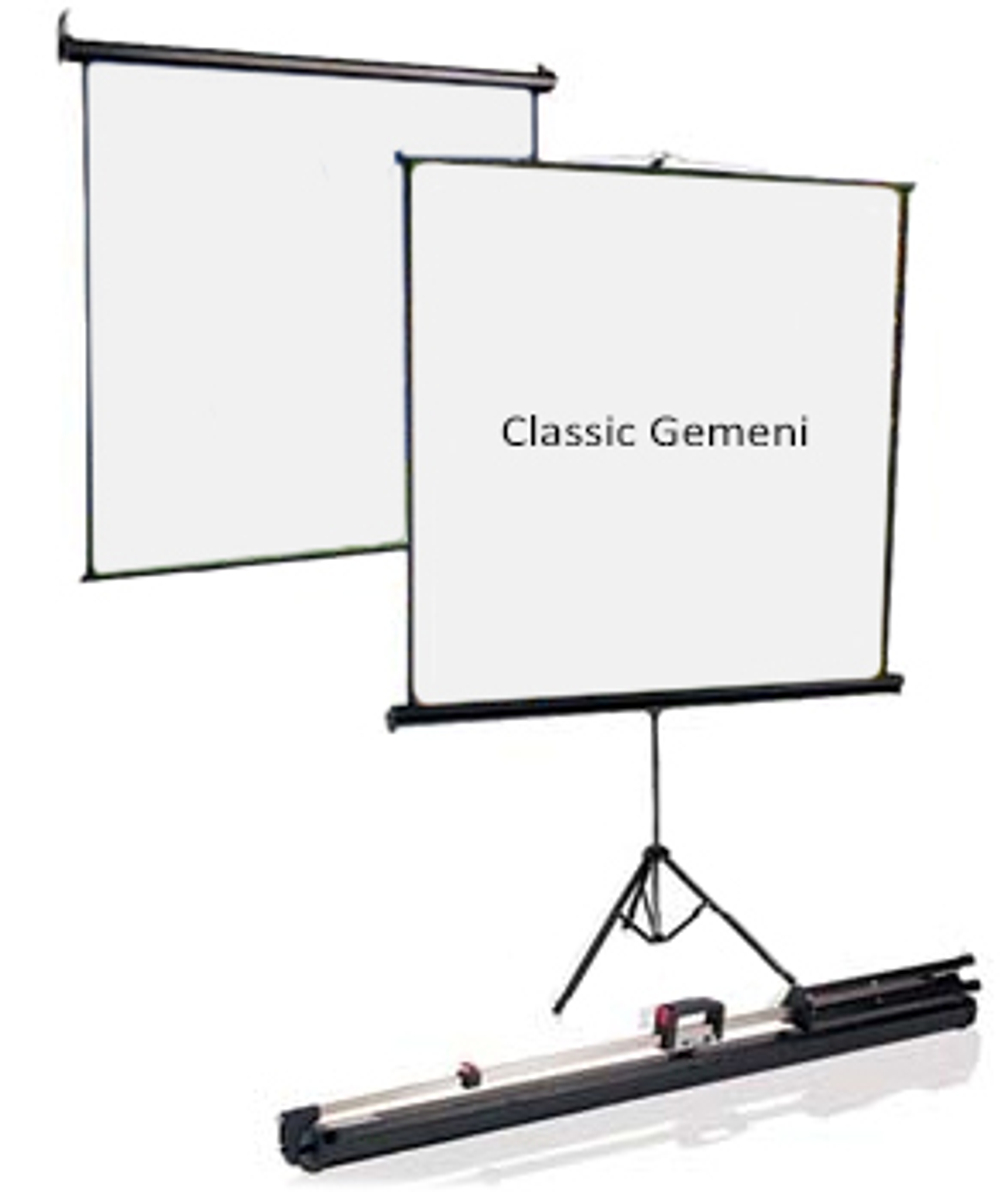 Экран на треноге Classic Gemini 153x153 см (1:1)