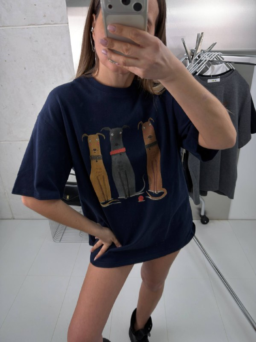 Футболка женская артикул 917-1 цвет "синий"