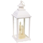 Сувенир с подсветкой «Ночь» 13*13*33 см (работает от 3*ААА), Белый