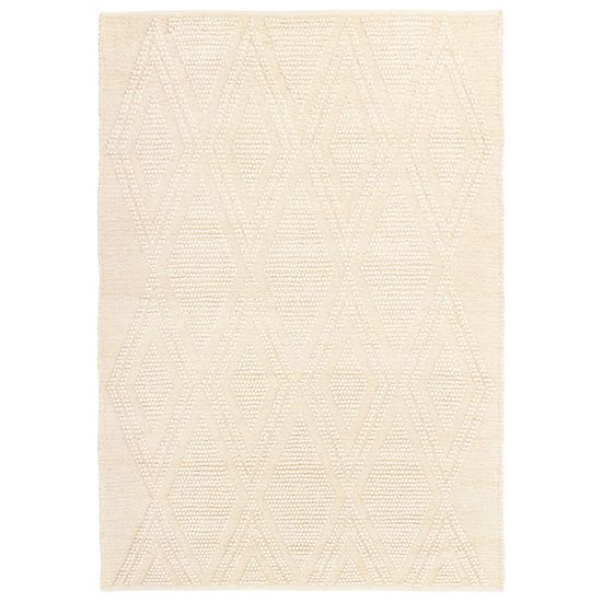 Ковер из шерсти и переработанного хлопка shillong из коллекции ethnic, 200х300см