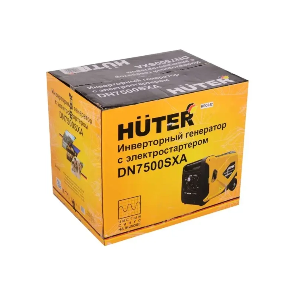 HUTER DN7500SXA инверторный генератор 64/10/10