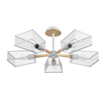 8246/5C COUNTY LN25 белый, металл/дерево Люстра потолочная Е27 5*60W 220V IRMA