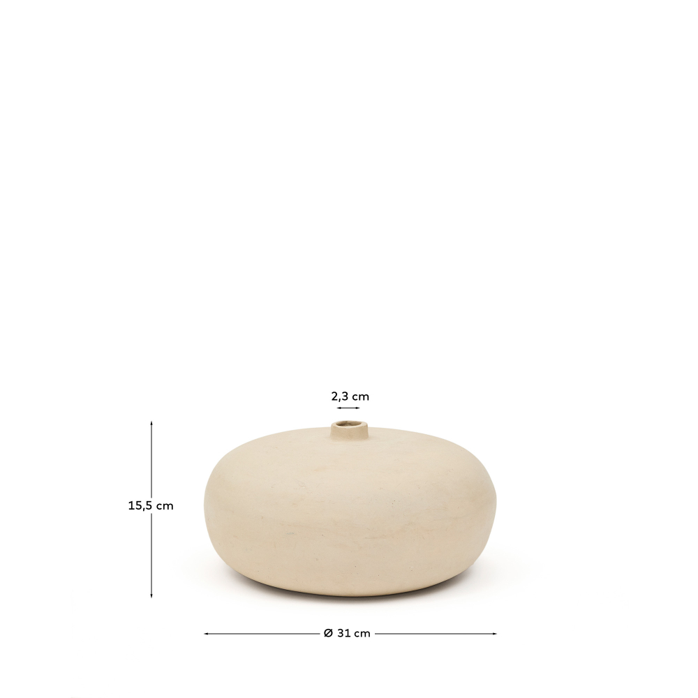 Nivala ваза из папье-маше 15,5см