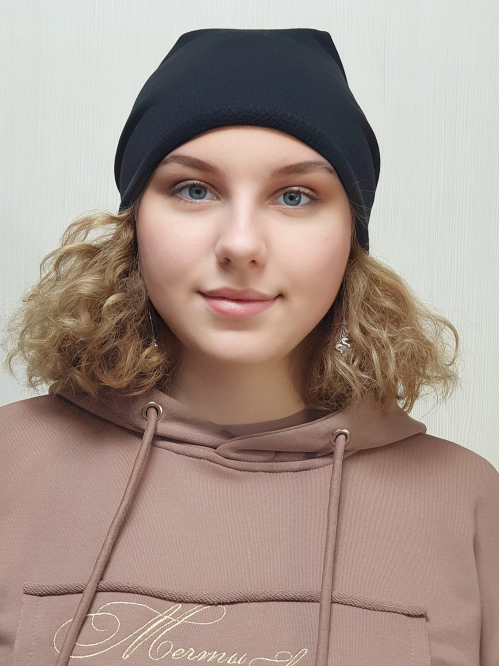 Шапка ДЖЕК хлопковая утепленная с валиком
