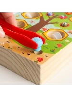 Развивающая игра Рыбалка, грибы и пчелки